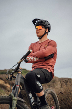 Спортивные очки 100% SPEEDCRAFT Soft Tact Black - HiPER Red Mirror Lens