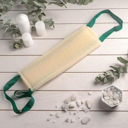 Мочалка банная "Шахтерская" жесткая поролон