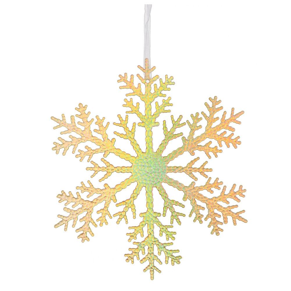GAEM Украшение новогоднее "Снежинка", L21 W0,1 H21 см, 3в.