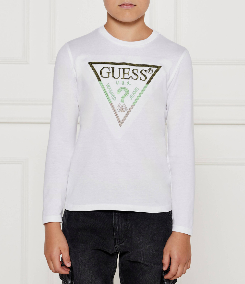 Лонгслив Guess - белый(N4YI36 K8HM4)