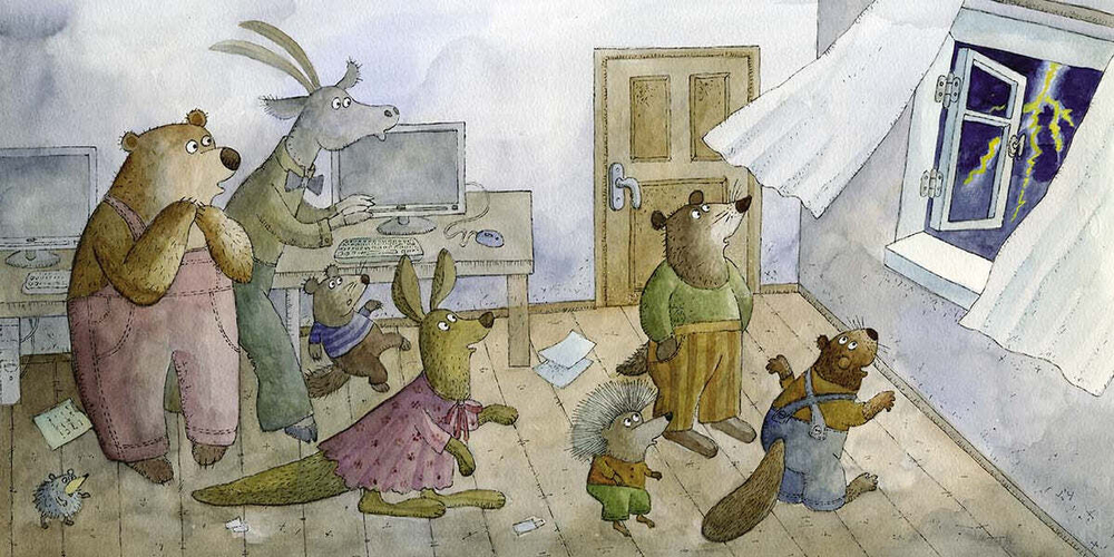 Зима. Про большое и маленькое