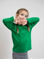 Лонгслив базовый для девочки