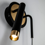 Настенный светодиодный светильник LED4U L8110-2 BK