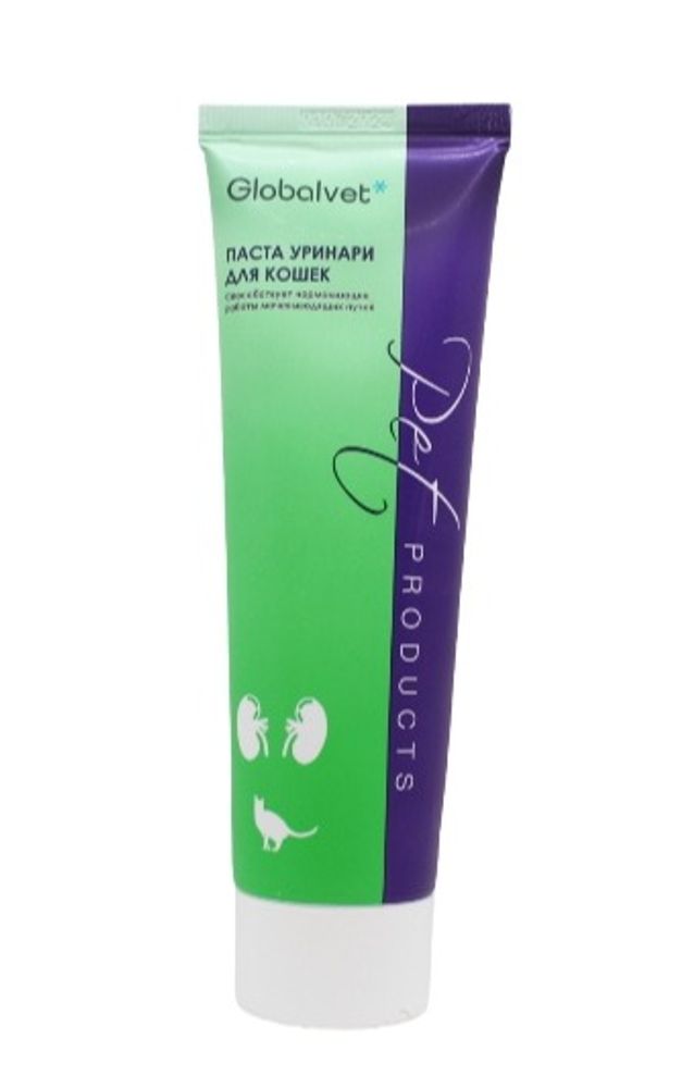Паста Уринари Глобал-вет для кошек при мочекаменной болезни - 75 мл