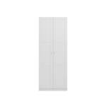 Шкаф ПЕГАС 2 двери сборные (белый)
