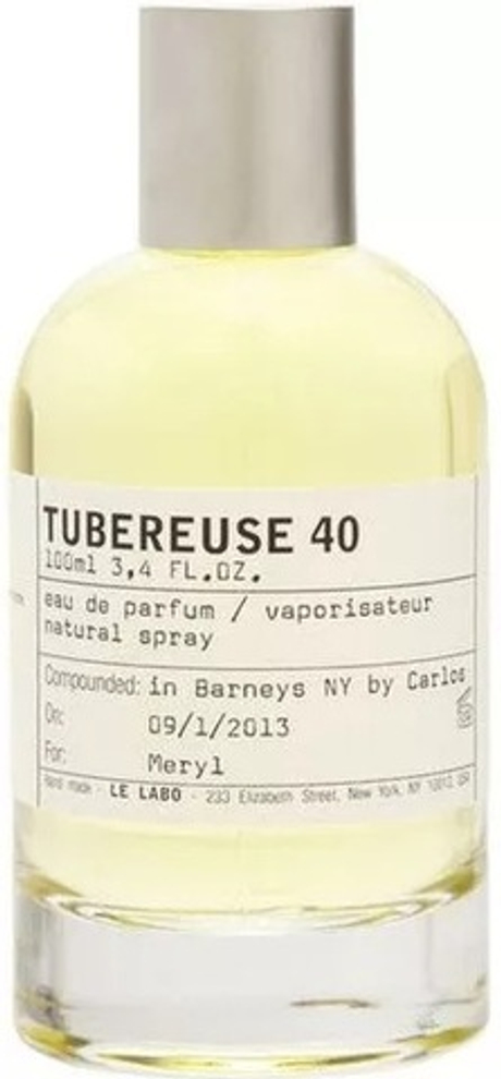 Le Labo Tubereuse 40 New York