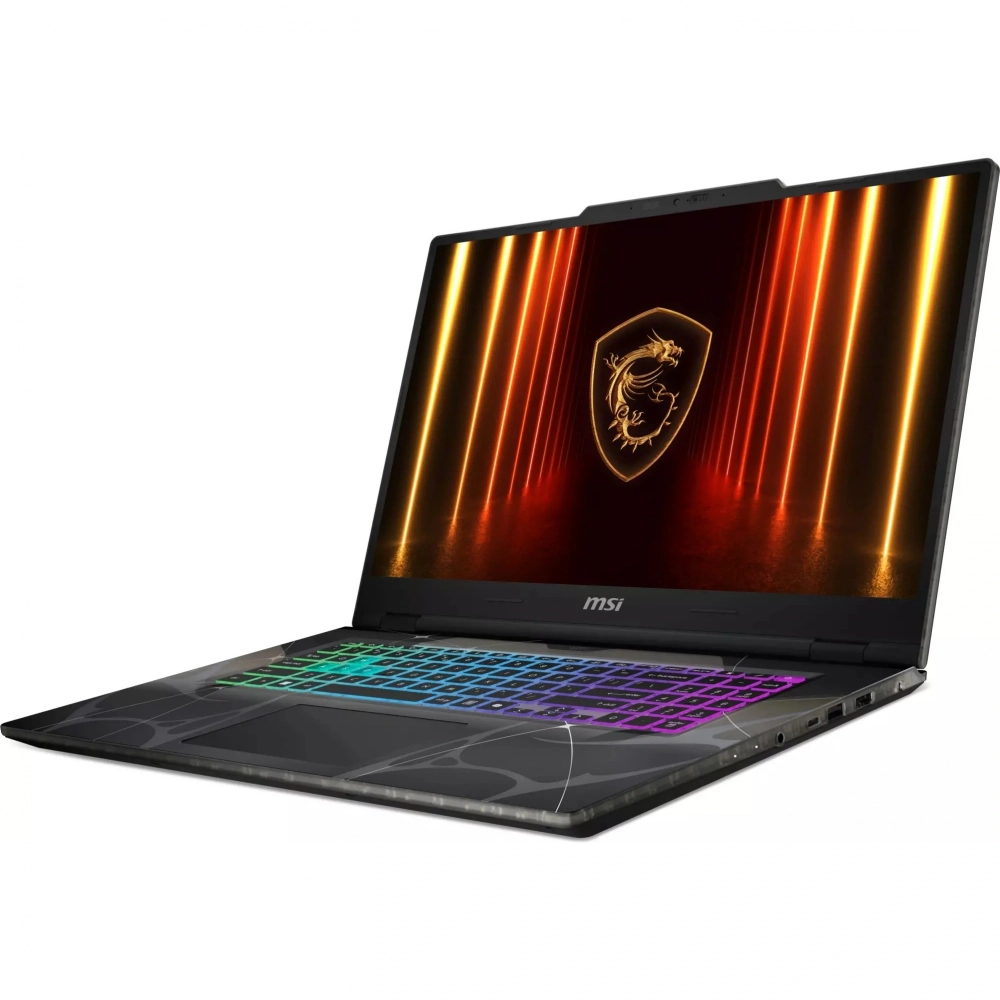 Ноутбук MSI Cyborg A17 AI B2HWEKG-047XRU Ryzen 7 260 16Gb SSD512Gb NVIDIA GeForce RTX5050 8Gb 17.3" IPS FHD (1920x1080) FreeDOS black WiFi BT Cam (9S7-17UL32-047)