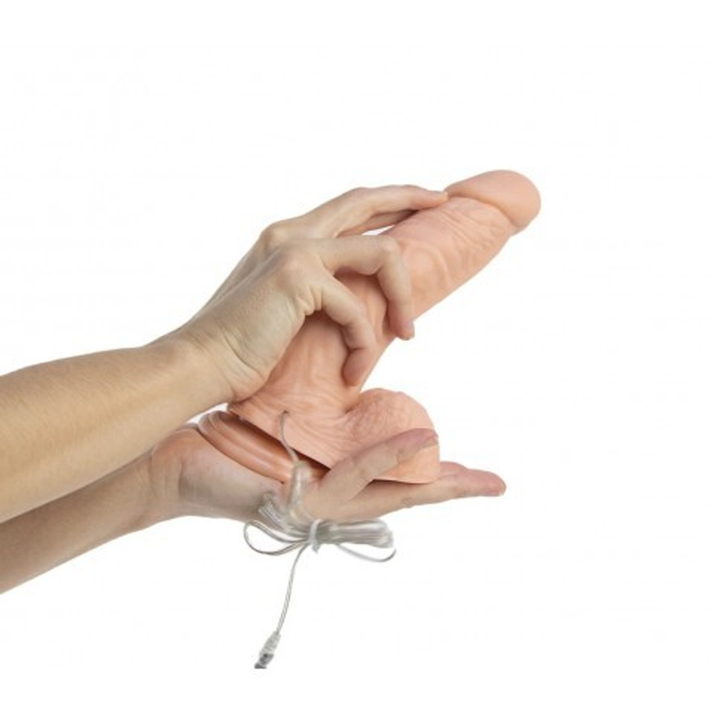 Реалистичный вибратор Dr. No (18 *4.6 см.) от Alive