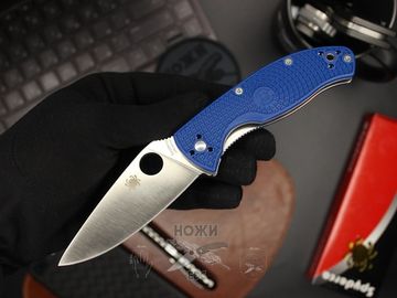 Нож складной Spyderco Tenacious Lightweight 122PBL c клинком из стали CPM-S35VN, рукоять FRN