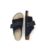 Кожаные шлепанцы kyoto Birkenstock - темно-синий(1020751)