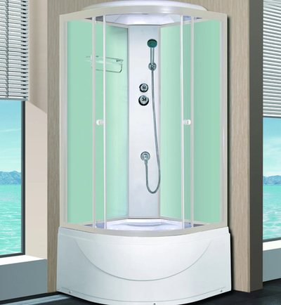 Душевая кабина закругленная 900х900х2150 W90B