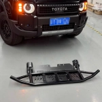 Защита картера с дугой переднего бампера для Toyota Land Cruiser Prado 250 LC250 Крузак Тойота Кенгурятник защита бампера