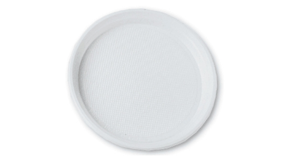 Тарелка пластик d=205 100шт/800 СПГ