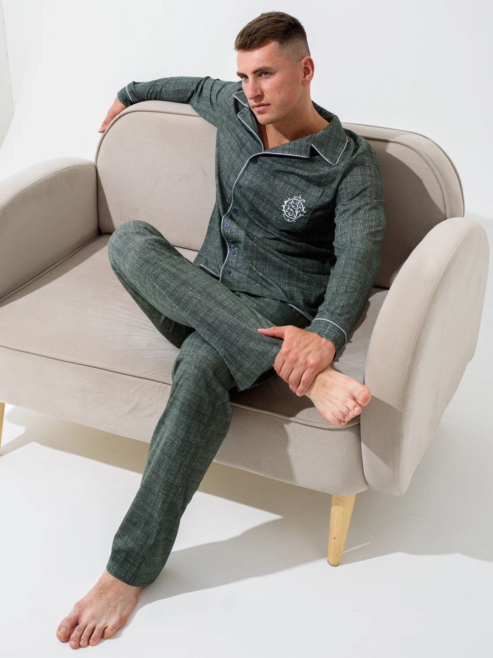 Пижама мужская "Вояж" (классическая)