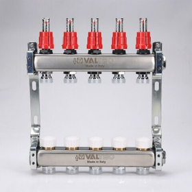 Коллекторная группа VALTEC VTc.584.EMNX.06 - 4 выхода