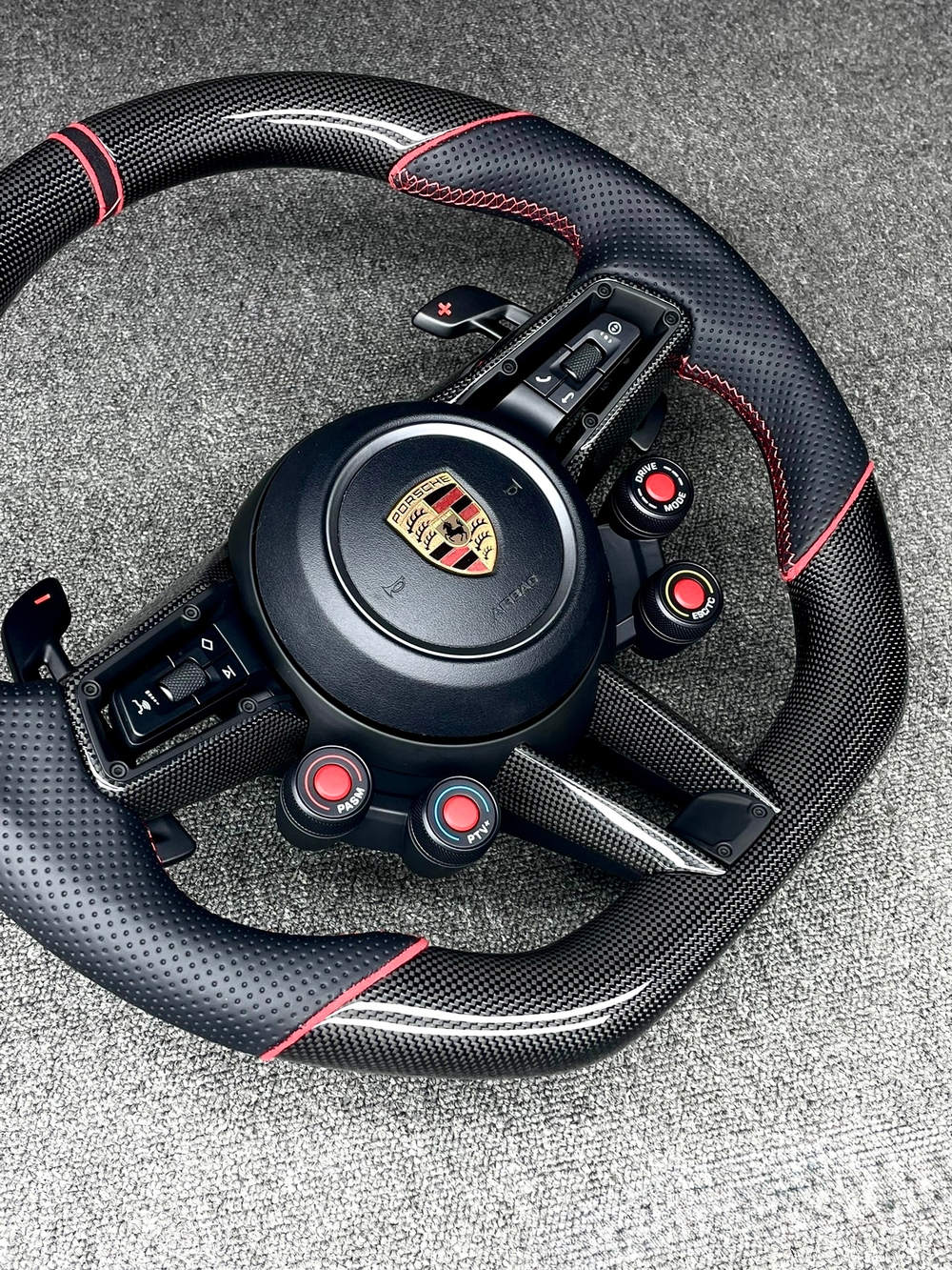 Custom Steering Wheel Porsche