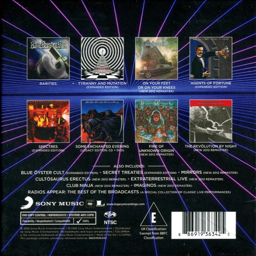 Blue Oyster Cult / The Columbia Albums Collection (16CD+DVD)