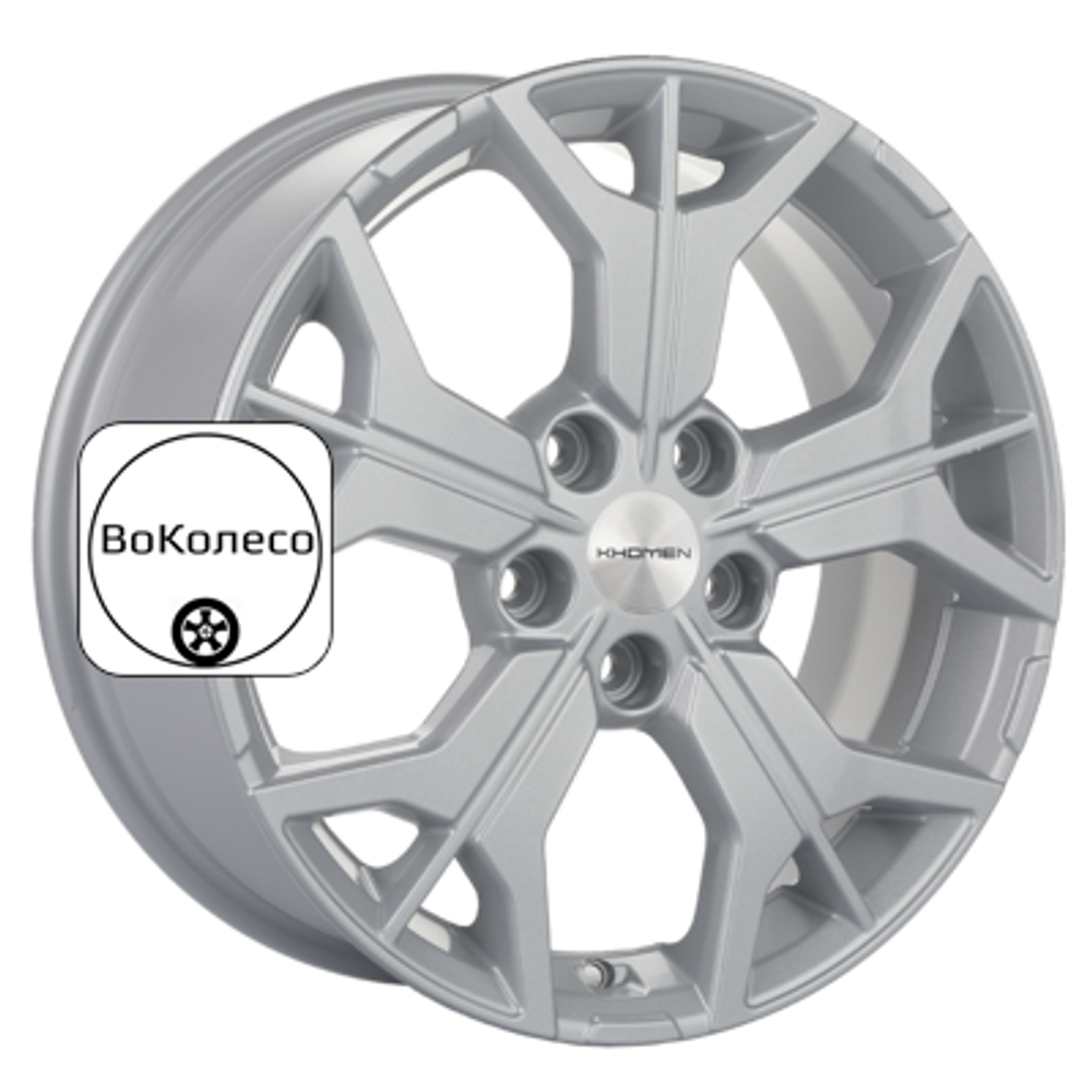 7x17/5x112 ET54 D57,1 KHW1715 (Jetta) F-Silver Khomen Wheels