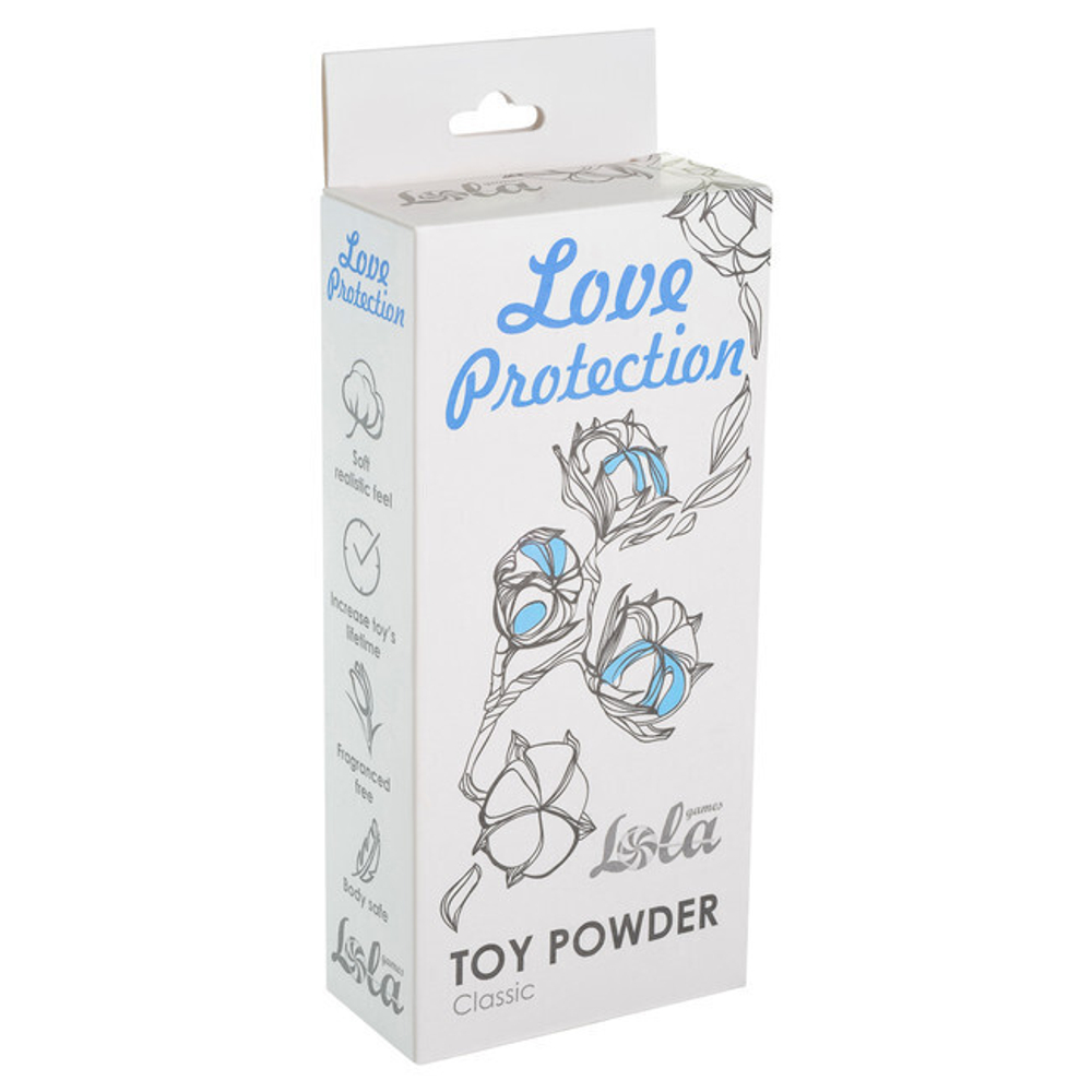 Пудра для игрушек Love Protection Classic 30 гр (Цвет: белый)