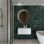 Тумба с раковиной LA FENICE Cubo Bianca 80 белая/ручка белая
