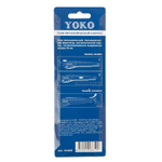 Строительный нож в металлическом корпусе 18 мм Yoko