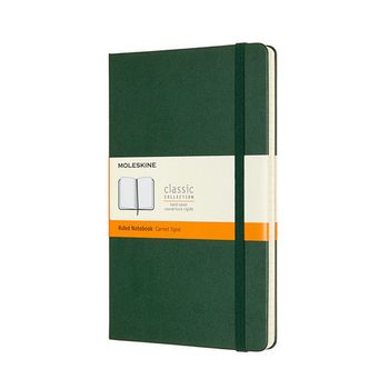 Блокнот Moleskine Classic Large 130х210 мм 240 стр линейка твердая обложка (QP060K15)