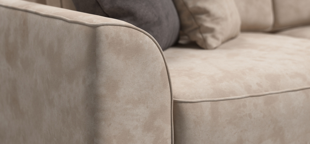 Диван KING MODOOL MAX Велюр Alkantara пепел