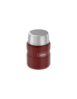 Термос для еды Thermos с ложкой SK3000 MRR (0,47 литра), красный