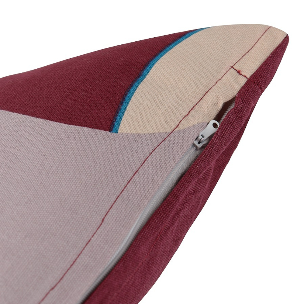 Подушка декоративная из хлопка с авторским принтом из коллекции freak fruit, 45х45 см