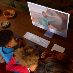 Моноблок Apple iMac 24" Retina 4,5K (M4 10C CPU, 10C GPU, 2024), 16 ГБ, 512 ГБ SSD, Голубой (Blue)