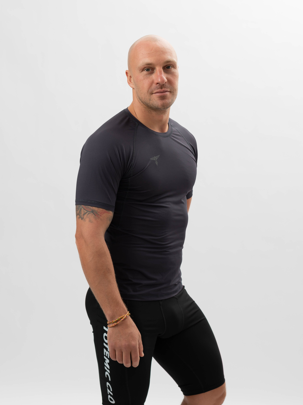 Спортивная футболка DRI FIT реглан TOTEMIC CLO графит