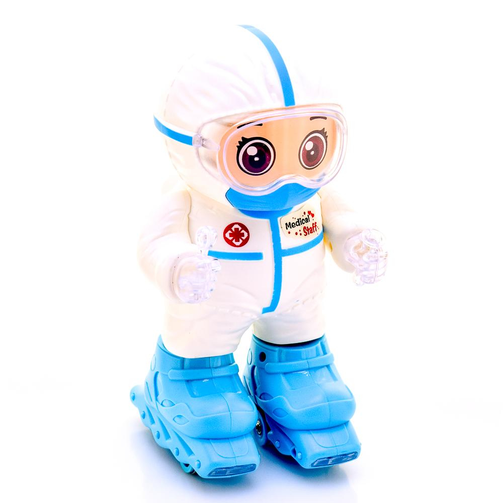 Робот на батарейках, свет/звук, в коробке 1165975