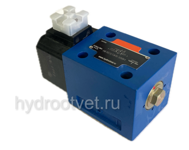 4WE10LB31/CW110-50N9K4 - Гидрораспределитель золотниковый Ду 10 с электроуправлением W110, схема LB (74-2), возврат - пружинный
