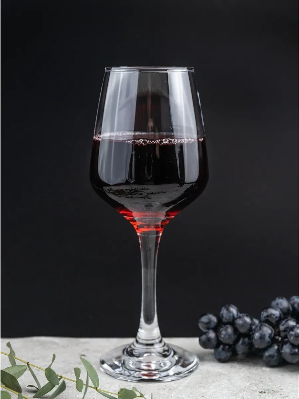 Набор бокалов для вина, 365 мл, 6 шт. прозрачные