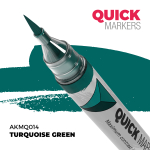 Акриловый маркер AK Interactive Quick Marker Turquoise Green