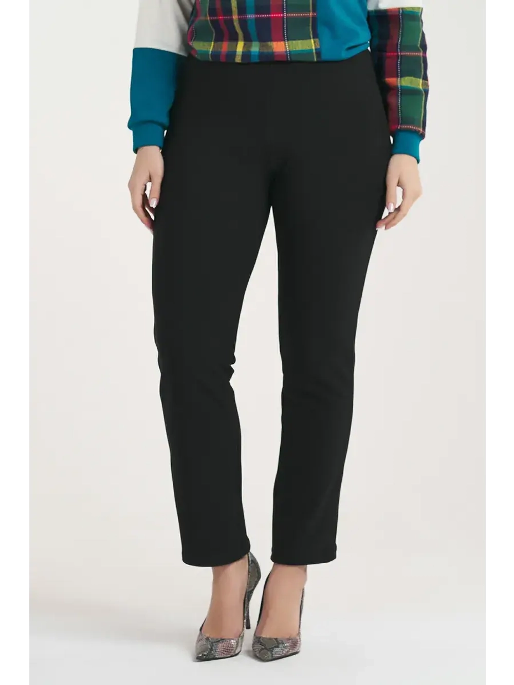 Брюки рубчик зауженные