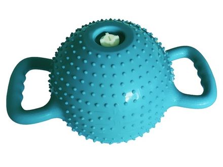 Гиря для пилатеса с шипами водоналивная. YJ-COC-M  (голубой)