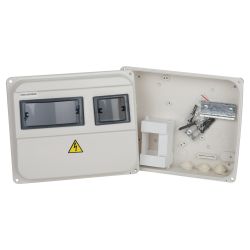 Корпус пластиковый навесной ЭРА ЩУРн-П 1/3 (224х270х110) IP55 белый | Корпуса пластиковые учетно-распределительные