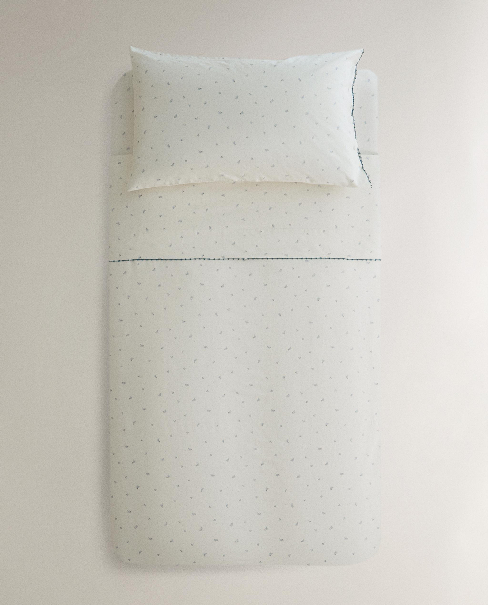Пододеяльник Zara Home, хлопок 100%, с растительным принтом, 1661/088