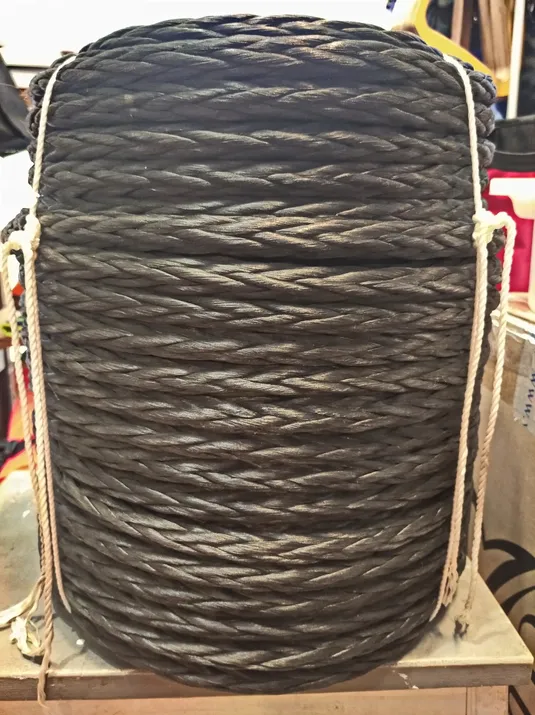 Шнур полиэфирный плетеный 12-прядный PES, с пропиткой, 14мм, бухта 100 метров