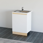 Кухонный модуль напольный под мойку 60 см Виола со столешницей