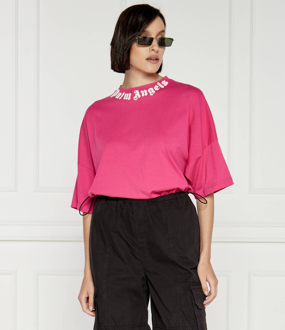 Футболка Palm Angels - фуксия(PWAA023F 24JER001)
