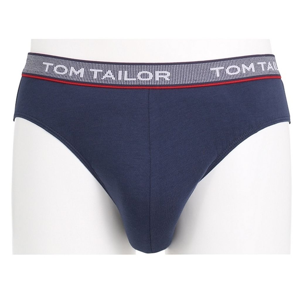 Мужские трусы боксеры набор 3в1 (красные, черные, синие) Tom Tailor 70162/6061 680
