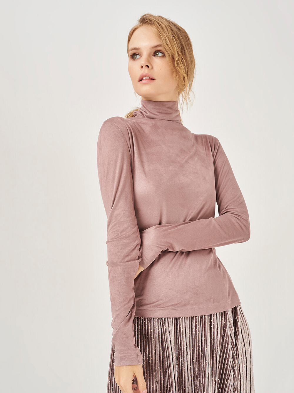 Водолазка Crisp Pink