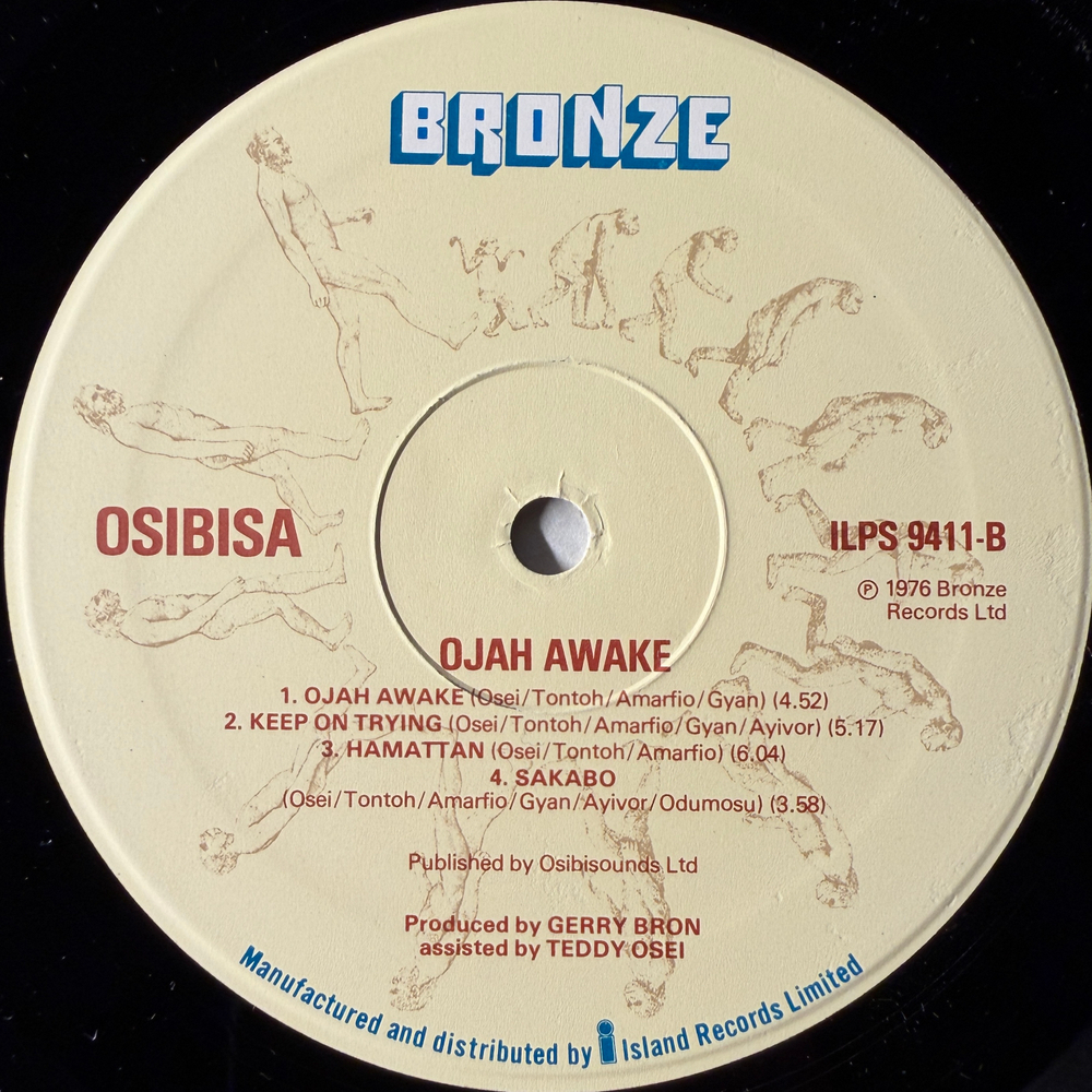 Osibisa ‎– Ojah Awake (Англия 1976г.)