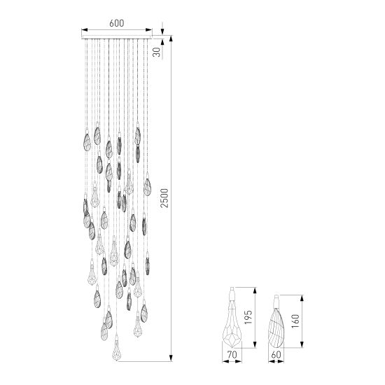 91100 LED / потолочный светильник
