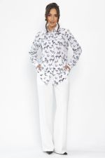 Рубашка Надель (белая/собаки) Б13843-16М LT Collection