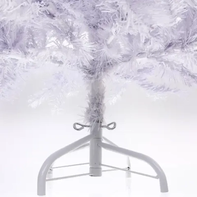 Ёлка «Снежная королева» 120 см, ПВХ белый (350 веток)