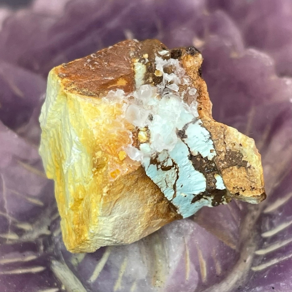 41563 Аурикальцит необработанный 23мм