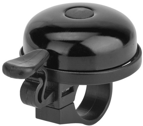 Звонок 16А-05 алюминий/пластик черный арт.210109